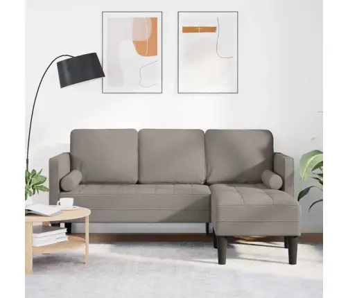 Dīvānu Komplekts Tumši Pelēka 173 X 131 X 67 Cm Audums Vidaxl Dīvānu Komplekts Tumši Pelēka 173 X 131 X 67 Cm Audums Vidaxl