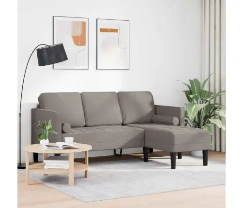 Dīvānu Komplekts Tumši Pelēka 173 X 131 X 67 Cm Audums Vidaxl Dīvānu Komplekts Tumši Pelēka 173 X 131 X 67 Cm Audums Vidaxl