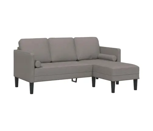 Dīvānu Komplekts Tumši Pelēka 173 X 131 X 67 Cm Audums Vidaxl Dīvānu Komplekts Tumši Pelēka 173 X 131 X 67 Cm Audums Vidaxl