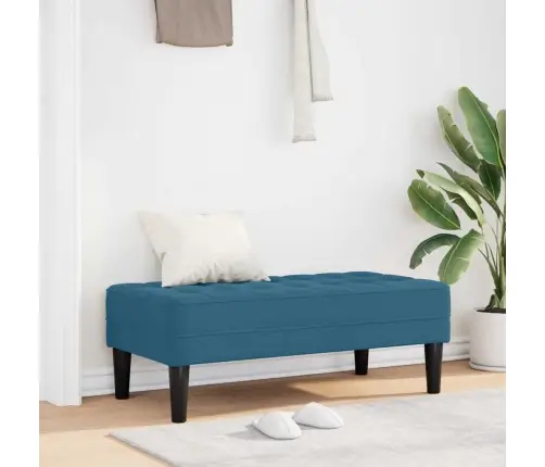 Sols Zils 113X57X39 Cm Samts Vidaxl