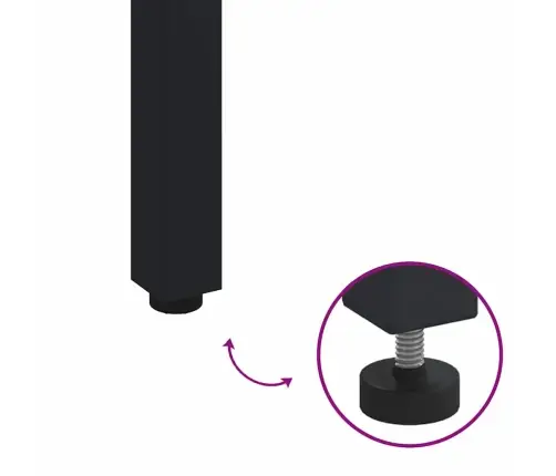 Dārza Galds 180X90X75 Cm No Cietā Akācijas Koka Un Metāla Vidaxl