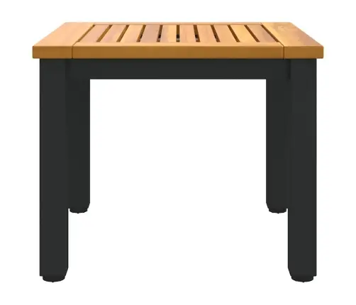 Dārza Sānu Galds 45X45X38 Cm Masīvs Akāciju Koks Vidaxl