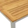 Sauļošanās Krēsls Pelēks 200X55X35 Cm Masīvs Koks Akācija Vidaxl