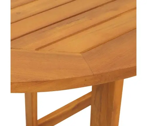 Dārza Galds Brūna 78 X 46 X 75 Cm Cietā Akācijas Koks Vidaxl