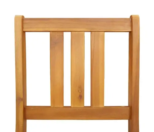 Sodo Kėdė 2 Pcs Ruda 36 X 46 X 86Cm Akacijos Medienos Masyvas