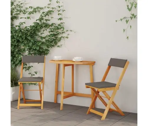 Bistro Komplektas Su Pagalve 3 Pcs Natūralus Aliejus