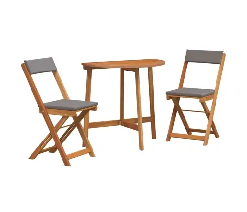 Bistro Komplektas Su Pagalve 3 Pcs Natūralus Aliejus