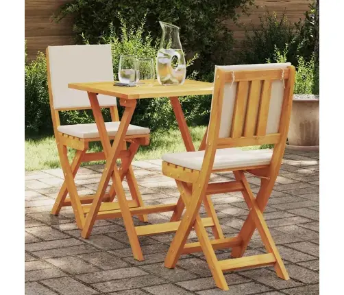 Bistro Komplektas Su Pagalve 3 Pcs Natūralus Aliejus