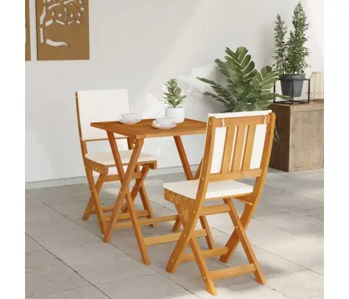 Bistro Komplektas Su Pagalve 3 Pcs Natūralus Aliejus