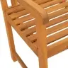 Dārza Sols 150X55.5X90 Cm Tīrs Akācijas Koks Vidaxl