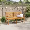 Dārza Sols 150X55.5X90 Cm Tīrs Akācijas Koks Vidaxl
