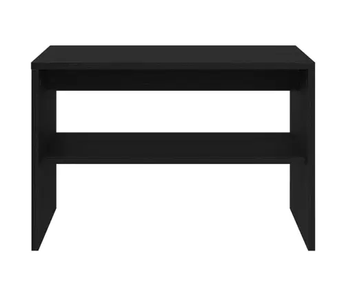 Telerikapp Must Tamm 60X40X40 Cm Engineered Wood