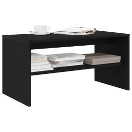 Tv Skapis Melns Ozols 80X40X40 Cm Engineered Wood Vidaxl