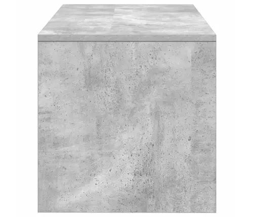 Tv Skapītis, 80X40X40 Cm, Betona Pelēks, Skaidu Plāksne Vidaxl