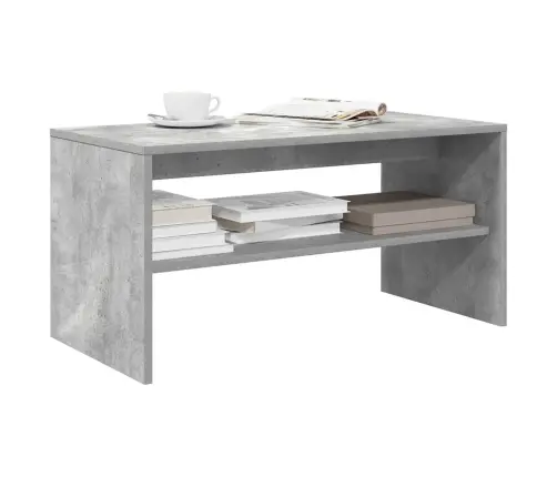 Tv Skapītis, 80X40X40 Cm, Betona Pelēks, Skaidu Plāksne Vidaxl