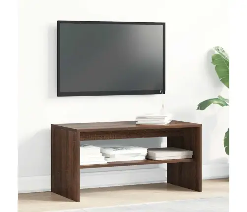 Tv Skapītis, Ozolkoka Krāsa, 80X40X40 Cm, Inženierijas Koks Vidaxl