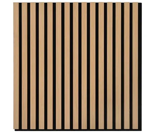 Akustiskie Sienu Paneļi 2 Gab Redeļu 60,5X60 Cm Ozola Finieris Vidaxl