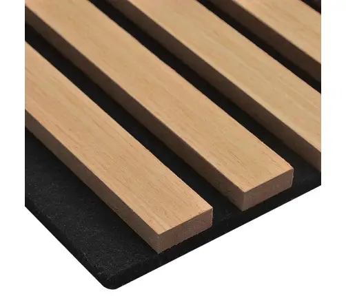 Akustiskie Sienu Paneļi 8 Gab. Redeļu 60,5X60 Cm Ozola Finieris Vidaxl