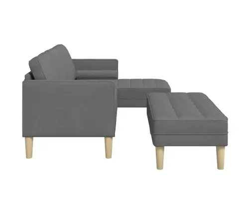 Diivanikomplekt Padjaga 2 Pcs Tumehall Polüester