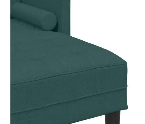 Dīvānu Komplekts 2 Pcs Tumši Zaļš 173 X 131 X 67 Cm Audums Vidaxl