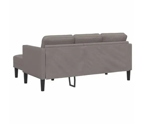 Dīvānu Komplekts 2 Pcs Tumši Pelēka 173 X 131 X 67 Cm Audums Vidaxl