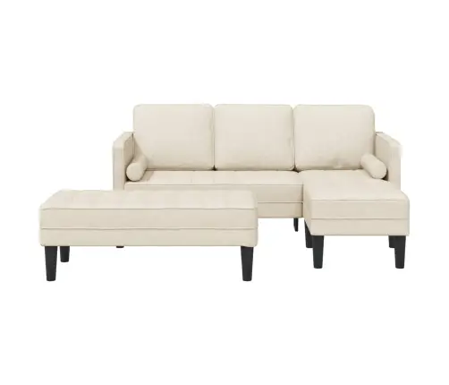 2 Gabalu Dīvānu Komplekts Ar Spilveniem No Lina Vidaxl