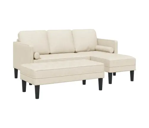 2 Gabalu Dīvānu Komplekts Ar Spilveniem No Lina Vidaxl