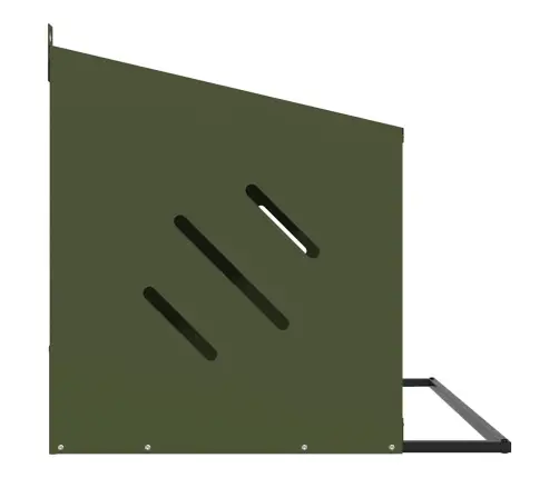 Vistu Ligzdošanas Kaste Ar 4 Nodalījumiem Olīvzaļa Metāla Vidaxl