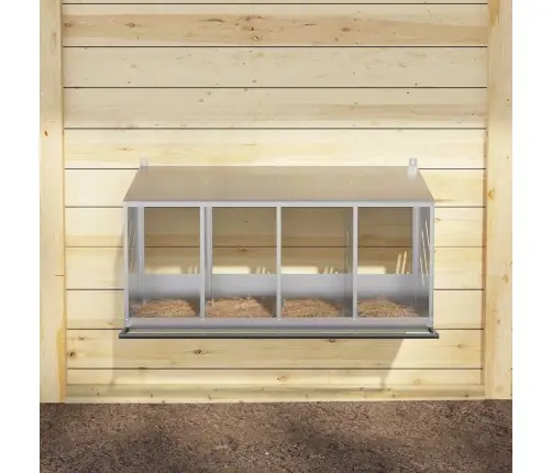 Kanapesakast 4 Kambriga Galvaniseeritud Hõbemetallist