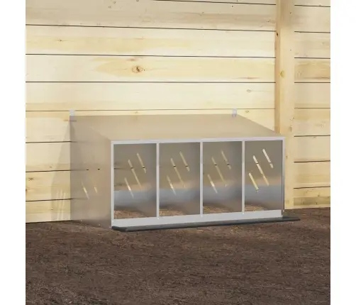 Kanapesakast 4 Kambriga Galvaniseeritud Hõbemetallist