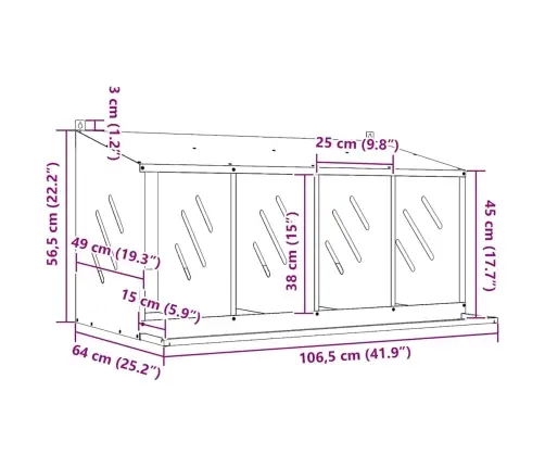 Kanapesakast 4 Kambriga Galvaniseeritud Hõbemetallist