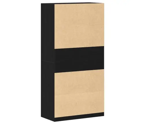 Spinta Juoda Ąžuolo 100 X 50 X 200 Cm Apdirbta Mediena