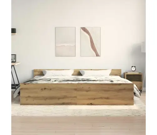 Lovos Rėmas Su Galvūgalio Amatininkų Ąžuolas 203 X 203 X 50 Cm