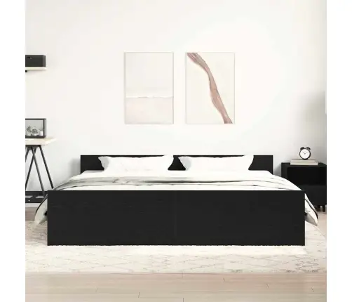 Gultas Rāmis Bez Matrača, 200X200 Cm, Inženierijas Koks Vidaxl