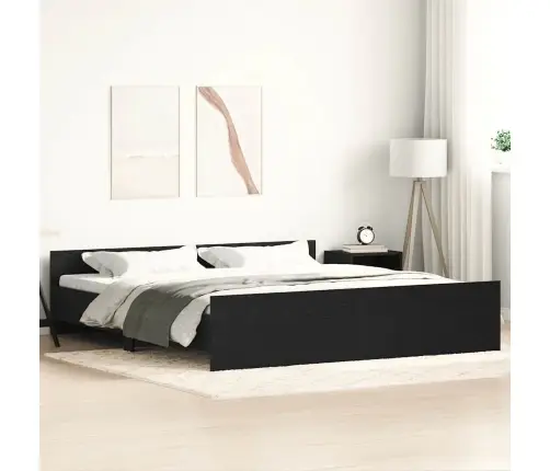 Gultas Rāmis Bez Matrača, 200X200 Cm, Inženierijas Koks Vidaxl