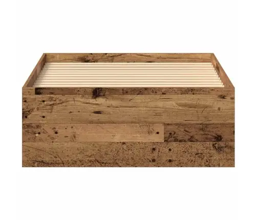 Voodiraam Ilma Madratsita, Vana Puit 75X190 cm Tehispuit