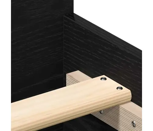 Gultas Rāmis Bez Matrača, 135X190 Cm, Inženierijas Koks Vidaxl