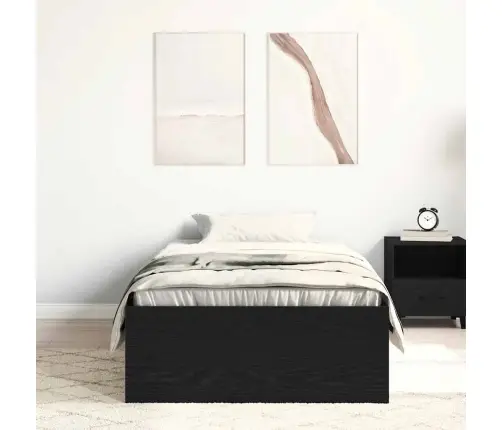 Gultas Rāmis Bez Matrača, 100X200 Cm, Inženierijas Koks Vidaxl