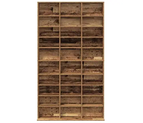 Cd Skapītis - Vecais Koks - 101X23X177.5 Cm - Inženierijas Koksne Vidaxl