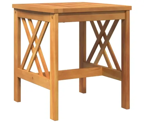 Šoninis Stalas Ruda Akacijos Medienos Masyvas