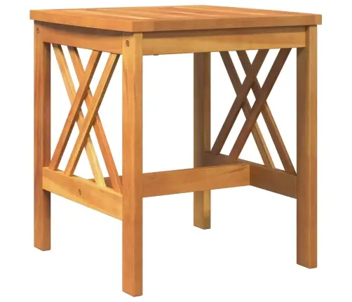 Šoninis Stalas Ruda Akacijos Medienos Masyvas