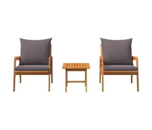 Bistro Komplektas 3 Pcs Ruda 45 X 45 X 38Cm Bistro Komplektas 3 Pcs Ruda 45 X 45 X 38Cm