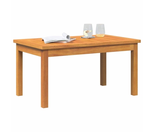Kafijas Galds 75X40X38 Cm Cietā Akācijas Koka Vidaxl