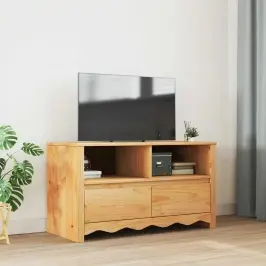 Tv Skapītis Drammen Ozolkoka 99 X 43 X 55 Cm Priedes Masīvkoks Vidaxl