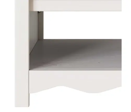 Kohvilaud Sahtliga Drammen Valge 99 X 55 X 45 Cm Männipuit