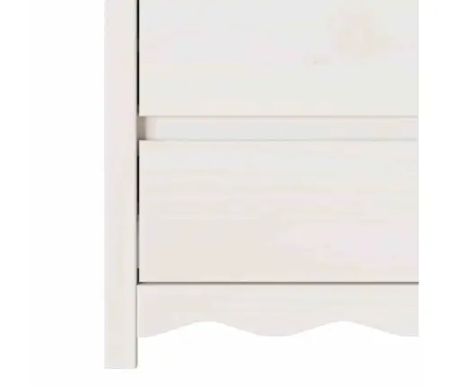 Ištraukalas Spinta Su Stalčių Drammen Balta 76,5 X 40 X 91 Cm