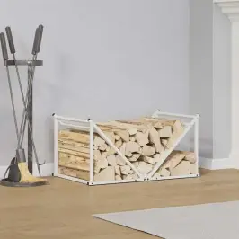 Malkas Plaukts, Balta, 70X43X34,5 Cm, Auksti Velmēts Tērauds Vidaxl