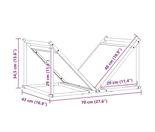 Malkas Plaukts, Olīvu Zaļa 70X43X34,5 Cm Auksti Velmēts Tērauds Vidaxl