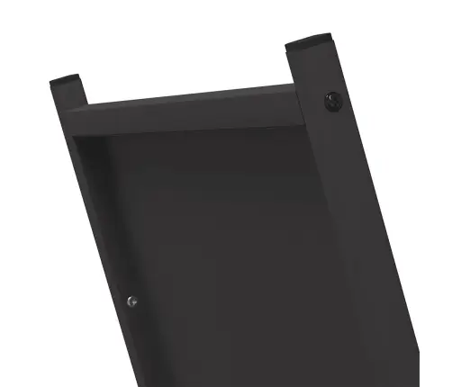 Malkas Plaukts, Melns, 69,5X35X81 Cm, Auksti Velmēts Tērauds Vidaxl