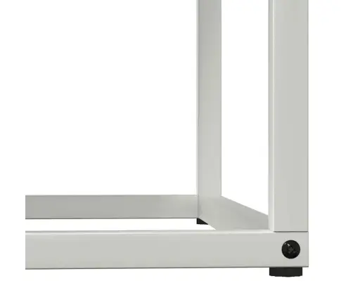 Küttepuude Rest, Valge, 69,5X35X81 cm Külmvaltsitud Teras